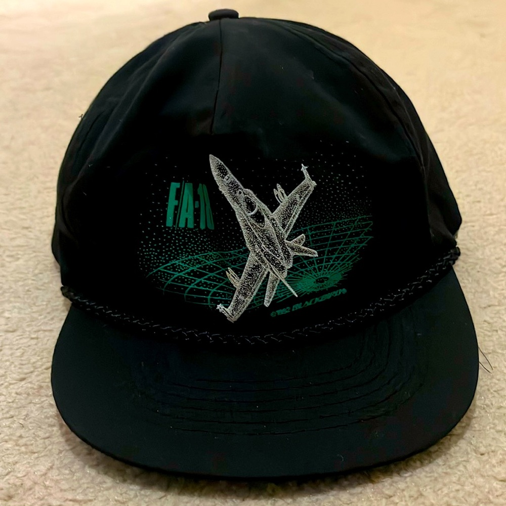 Vintage F18 jet SnapBack